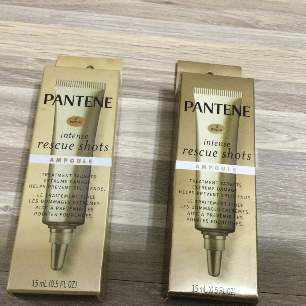 2 Pantene Pro-V Intense Rescue Shots Ampoules Hair